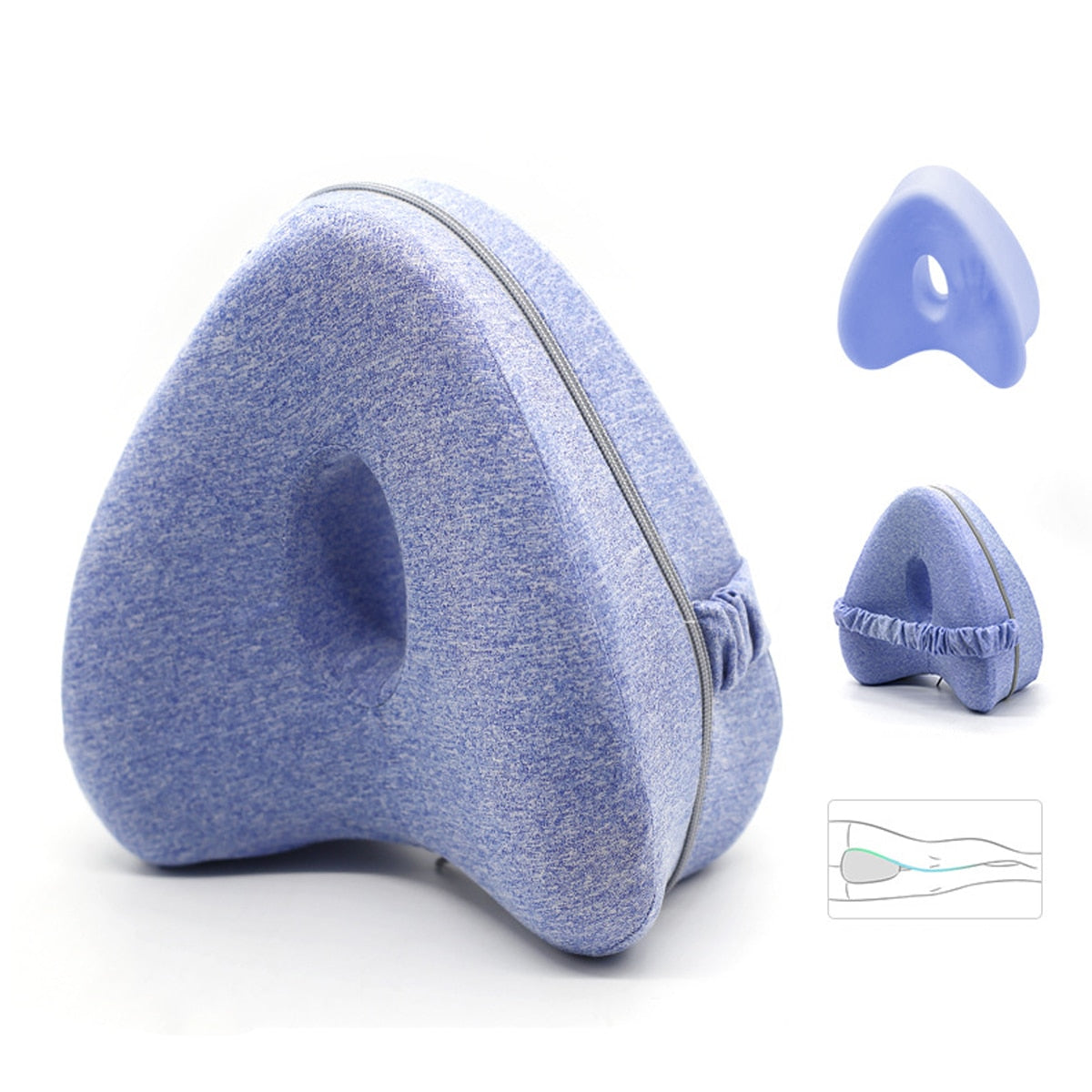 Pelvic Pillow - Orthopedic Leg Pillow With Memory Foam