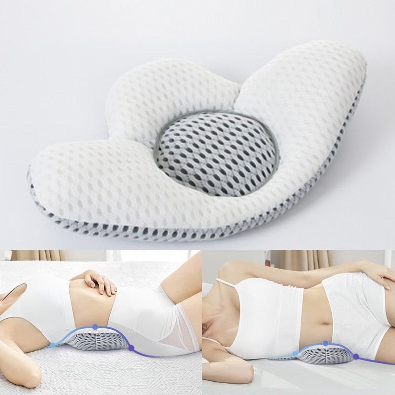 Buckwheat Lumbar Support Sleep Pillow