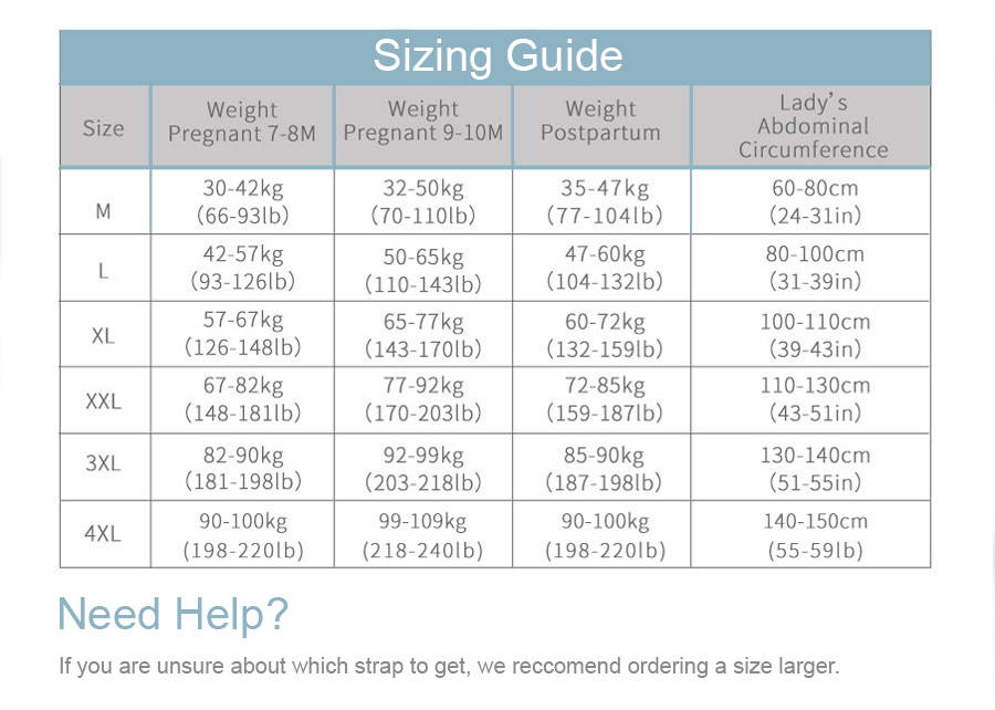 3 Piece Postpartum Support Belly Band