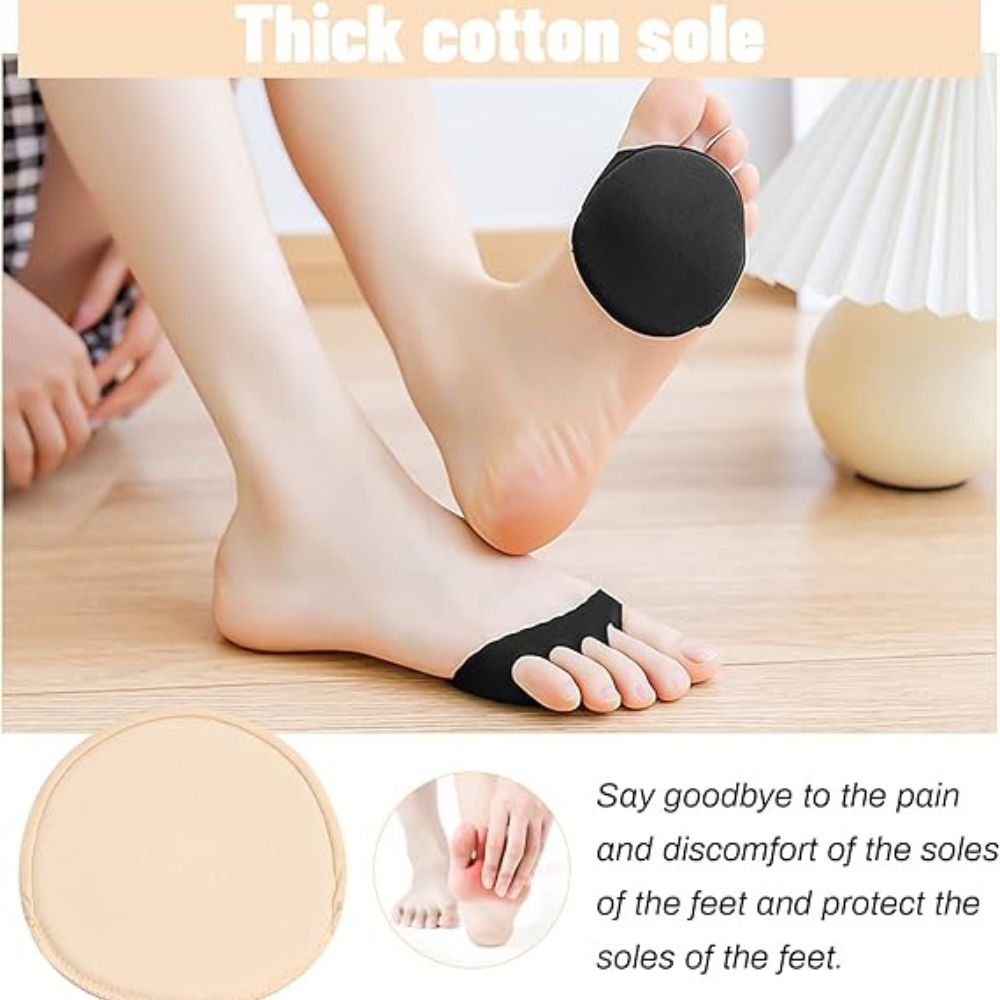 SootheStep: Women's Cotton Forefoot Pads