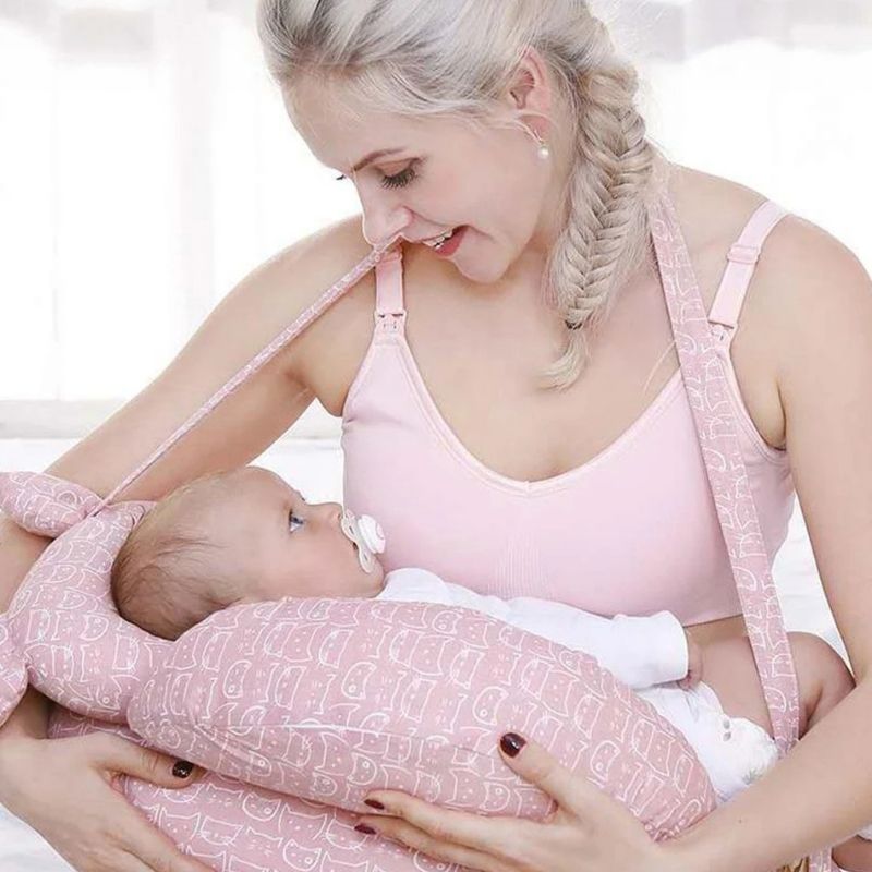 SerenityEmbrace™: All-in-One Pregnancy Comfort and Nursing Pillow