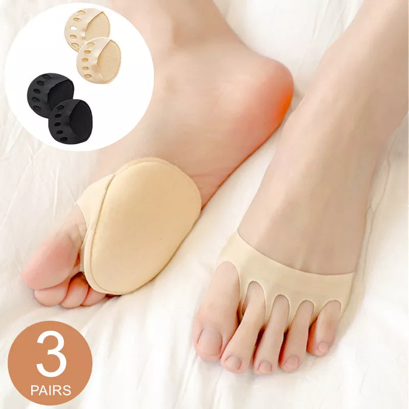 SootheStep: Women's Cotton Forefoot Pads