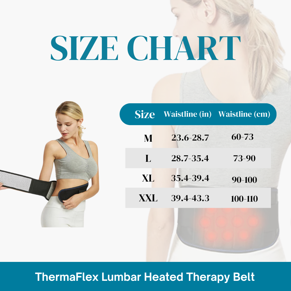 ThermaFlex Lumbar Heated Therapy Belt