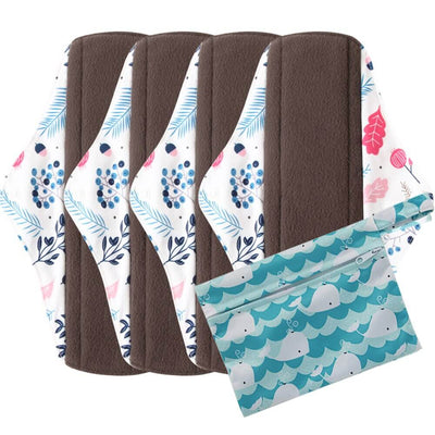 Reusable Panty Liners Set, Washable Feminine Pads
