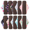Reusable Panty Liners Set, Washable Feminine Pads