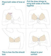 Push Up Stick On Bra, Strapless Backless Push Up Bra