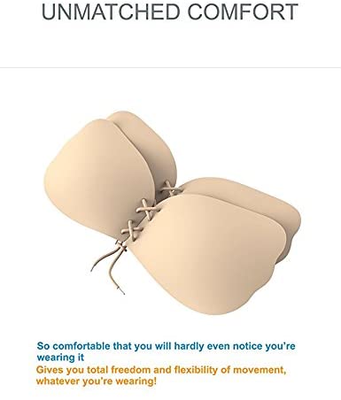 Push Up Stick On Bra, Strapless Backless Push Up Bra