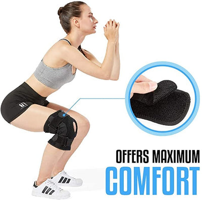 Hinged Knee Brace Support for ACL MCL Tear Arthritis Patella Stabilizer