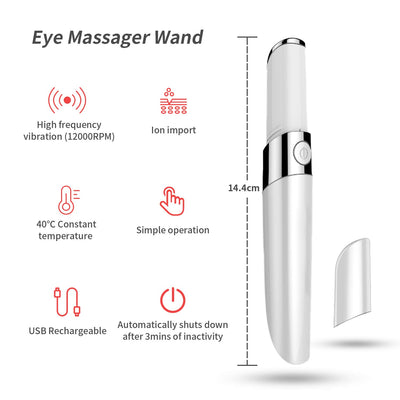 Electric Eye Massager , Eye Massager For Dark Circles