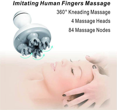 Scalp Massager, Electric Scalp Massager For Hair Growth & Stress Relief