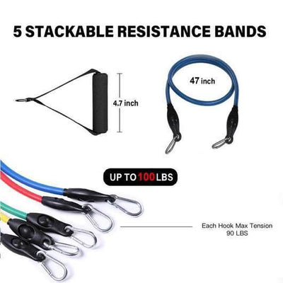 Resistance Band Set (Adjustable)