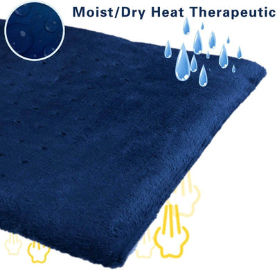 Therapeutic Electric Heated Pad, Full Body Heating Pad For Pain Relief
