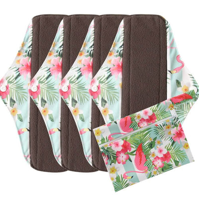 Reusable Panty Liners Set, Washable Feminine Pads