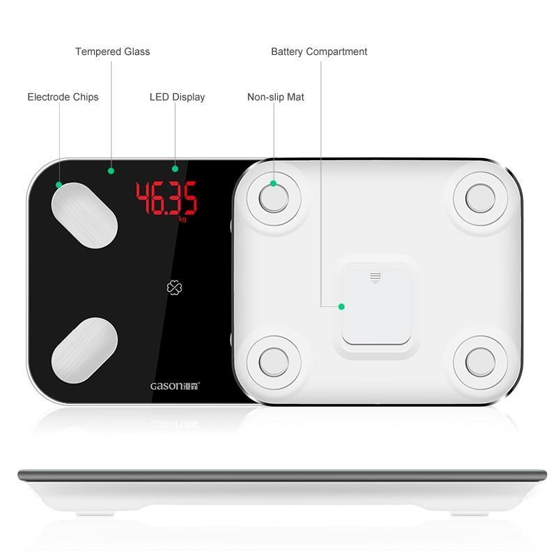 Bluetooth Body Scale-Bathroom Scales-InspiredBeing