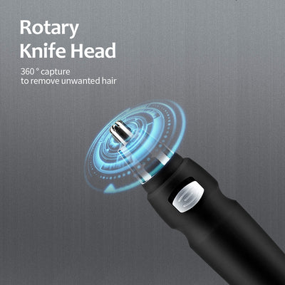 Electric Ear & Nose Hair Trimmer, Vacuum Hair Trimmer