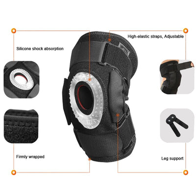 Hinged Knee Brace Support for ACL MCL Tear Arthritis Patella Stabilizer