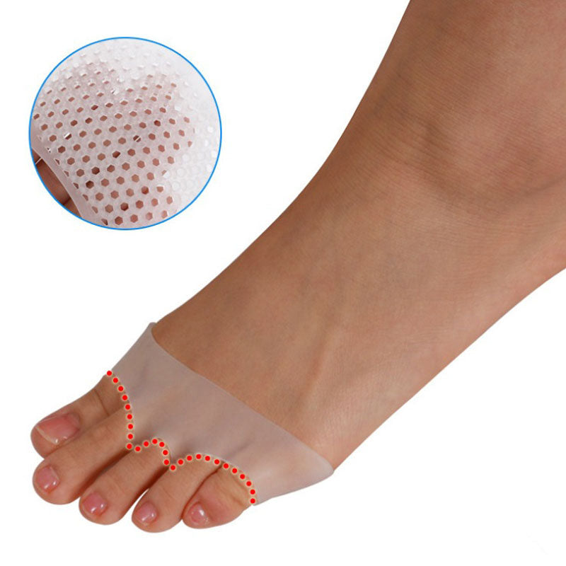 Silicone Honeycomb Footpad - 1 Pair