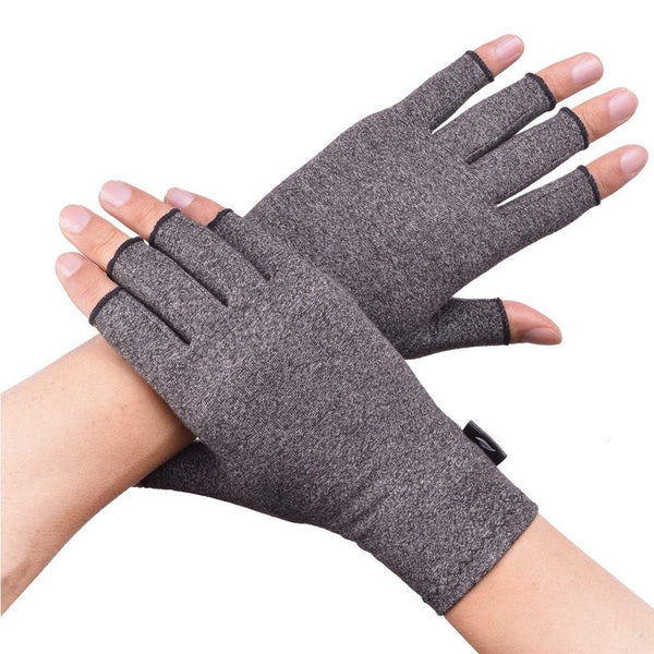 Arthritis Joint Pain Compression Copper Gloves For Men & Women, Premium ...