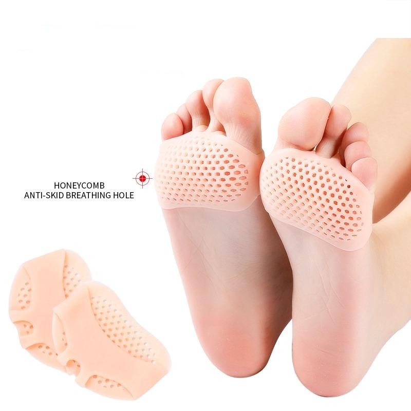 Silicone Honeycomb Footpad - 1 Pair