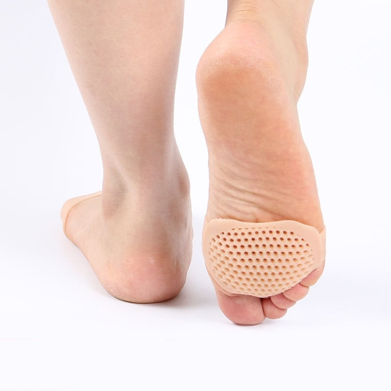 Silicone Honeycomb Footpad - 1 Pair