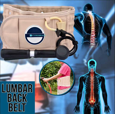CureBrace™ Inflatable Decompression Sciatica & Back Pain Relieving Belt