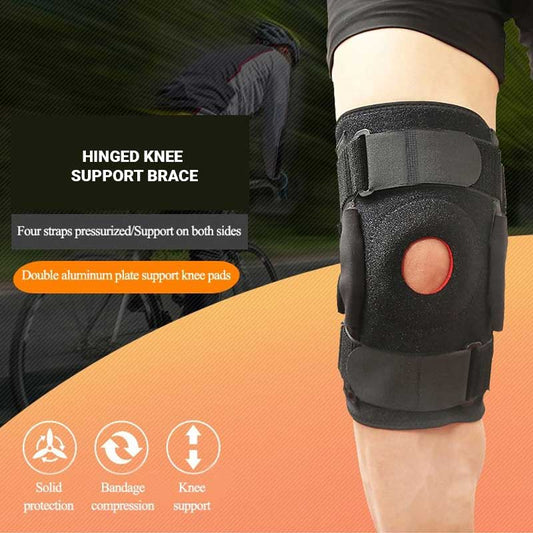 Hinged Knee Brace Support for ACL MCL Tear Arthritis Patella Stabilizer