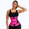 Premium Waist Trainer with Double Compression Straps & Supportive Zipper
